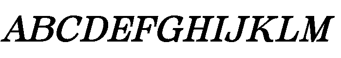 Gulder Radeon Italic Font UPPERCASE