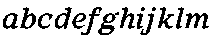 Gulder Radeon Italic FONT