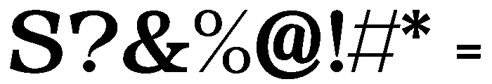 Gulder Radeon Regular Font OTHER CHARS