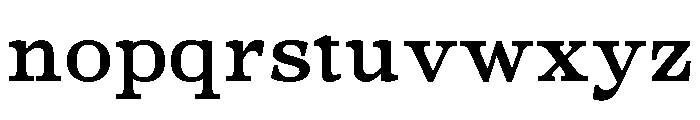Gulder Radeon Regular Font LOWERCASE