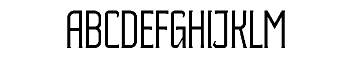 Gulling Font UPPERCASE