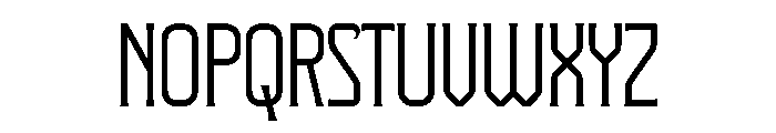 Gulling Font UPPERCASE