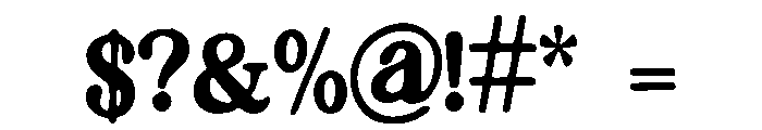 Gulmohar Font OTHER CHARS