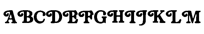 Gulmohar Font UPPERCASE