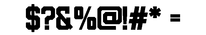 Gumbolt-Bold Font OTHER CHARS