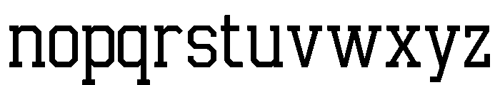 Gumbolt-Regular Font LOWERCASE