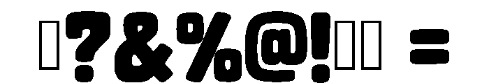 Gummy Bold Regular Font OTHER CHARS