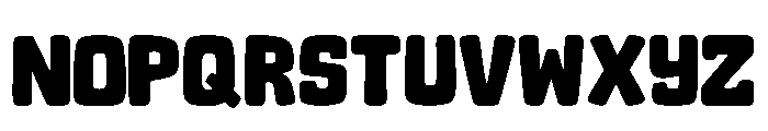 Gummy Bold Regular Font LOWERCASE