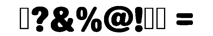 Gummy Bubble Regular Font OTHER CHARS