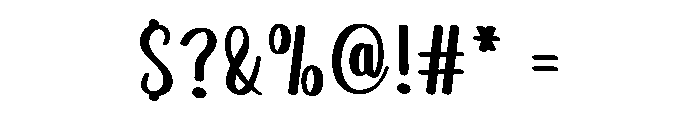 Gummy Child Font OTHER CHARS