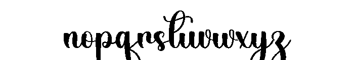 Gummy Child Font LOWERCASE