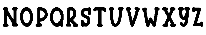 Gummy Meadow Regular Font LOWERCASE