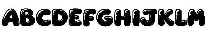 Gummy Pop Font UPPERCASE