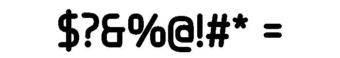 Guncouver Font OTHER CHARS