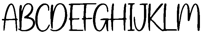 Gundul Roses Regular Font UPPERCASE