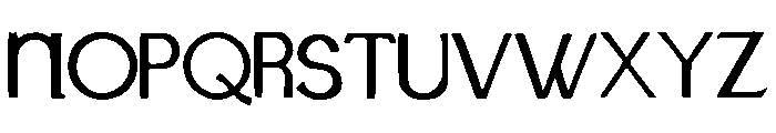 Gunpowder_Print Font UPPERCASE