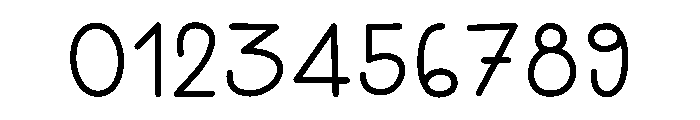 Gunshot Font OTHER CHARS