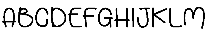 Gunshot Font UPPERCASE
