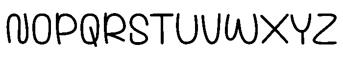 Gunshot Font UPPERCASE