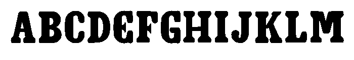 Gunsmoke Serif Regular FONT