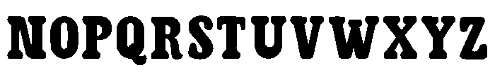 Gunsmoke Serif Regular Font LOWERCASE