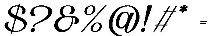 Gunthala Regular Font OTHER CHARS