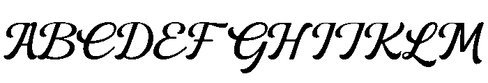 Gunthala Regular Font UPPERCASE