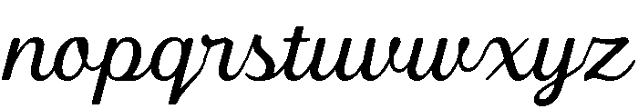 Gunthala Regular Font LOWERCASE