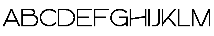 Guorta Font UPPERCASE
