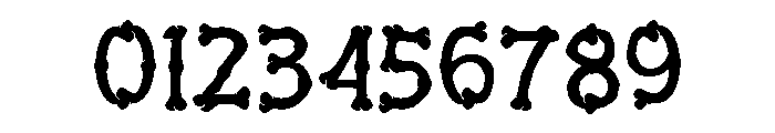 Gurl Bones Regular Font OTHER CHARS