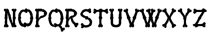 Gurl Bones Regular Font LOWERCASE