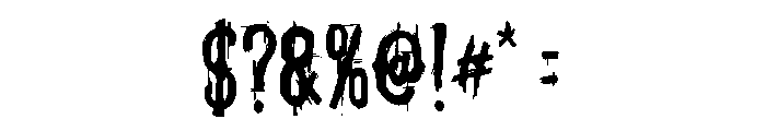 Gurne Grave Font OTHER CHARS