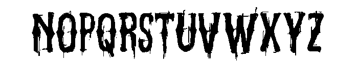 Gurne Grave Font LOWERCASE