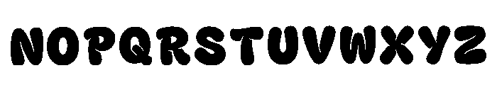 Gusts Regular Font LOWERCASE