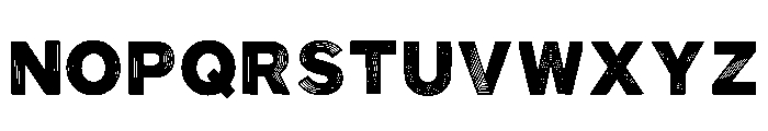 Gutsy Regular Font LOWERCASE