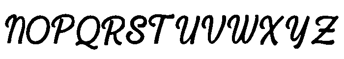 Guzheng Font UPPERCASE