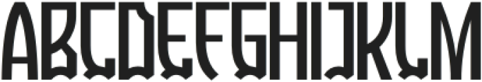 GUETON-Regular otf (400) Font UPPERCASE