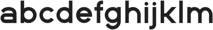 GUFERIS Regular otf (400) Font LOWERCASE