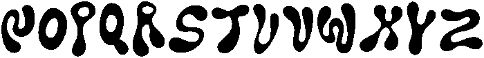 GUMMY BEAR Regular otf (400) Font UPPERCASE