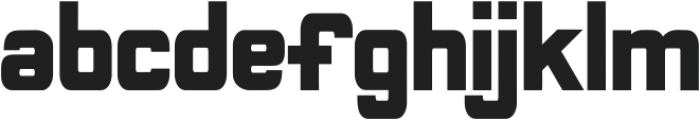 GUMON Regular otf (400) Font LOWERCASE