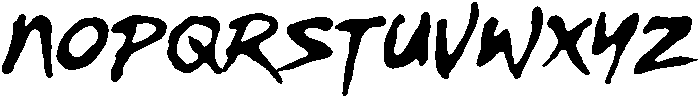 GUMPS OVER otf (400) Font UPPERCASE