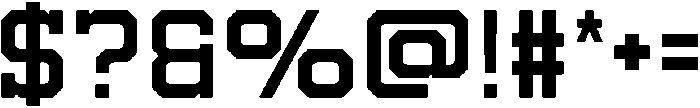 GUNSLINGER Regular otf (400) Font OTHER CHARS