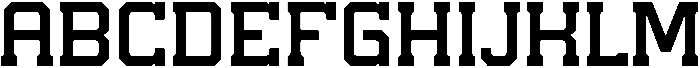 GUNSLINGER Regular otf (400) Font UPPERCASE