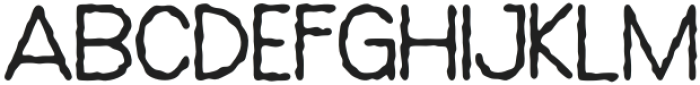 GUREOS Regular otf (400) Font UPPERCASE