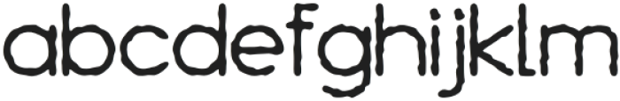 GUREOS Regular otf (400) Font LOWERCASE