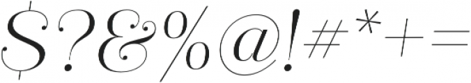 Guadalupe Essential Gota Italic otf (400) Font OTHER CHARS