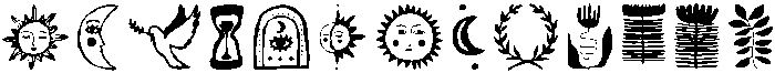 Guapa-Icon Illuicon otf (400) Font UPPERCASE