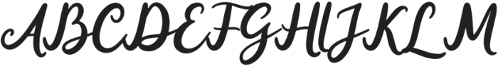 Guardian Snowing otf (400) Font UPPERCASE