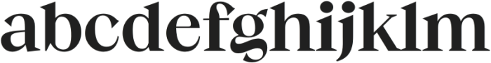 Guau Regular otf (400) Font LOWERCASE