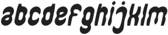 Guava Crystal Italic otf (400) Font LOWERCASE
